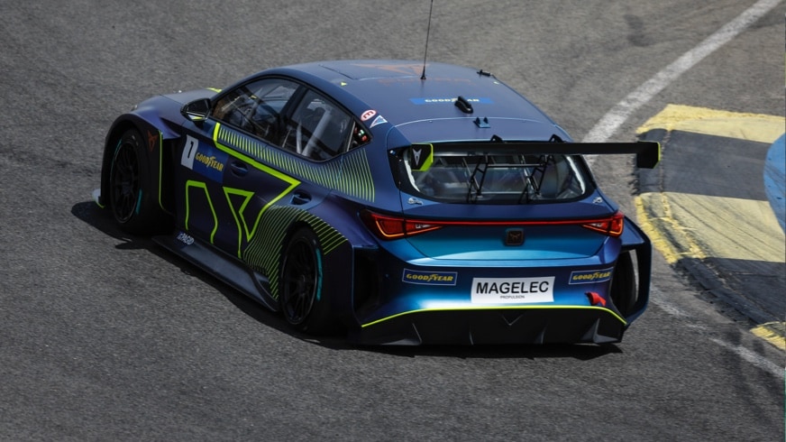 New CUPRA Leon E Racer Electric Racing Car
