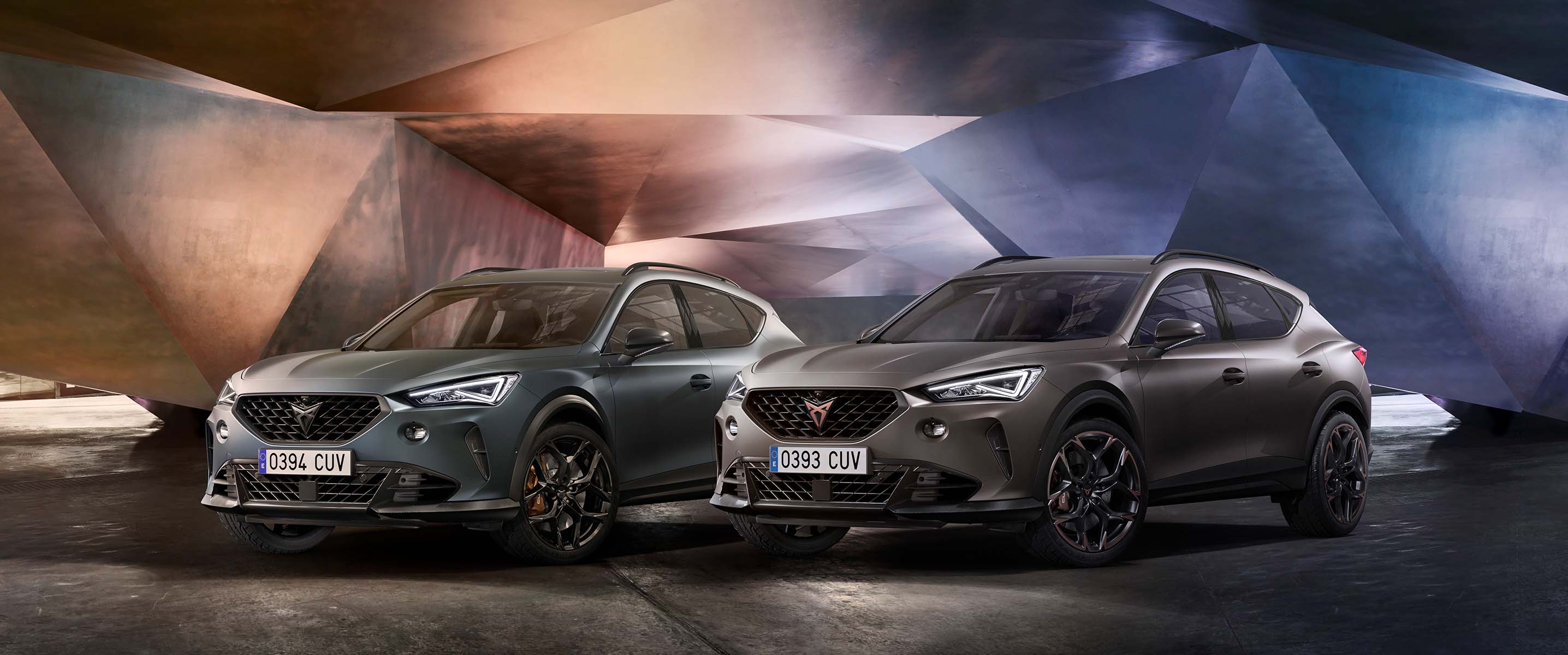 CUPRA Formentor VZ5 models in Century Bronze and Enceladus Grey - Special Limited Editions