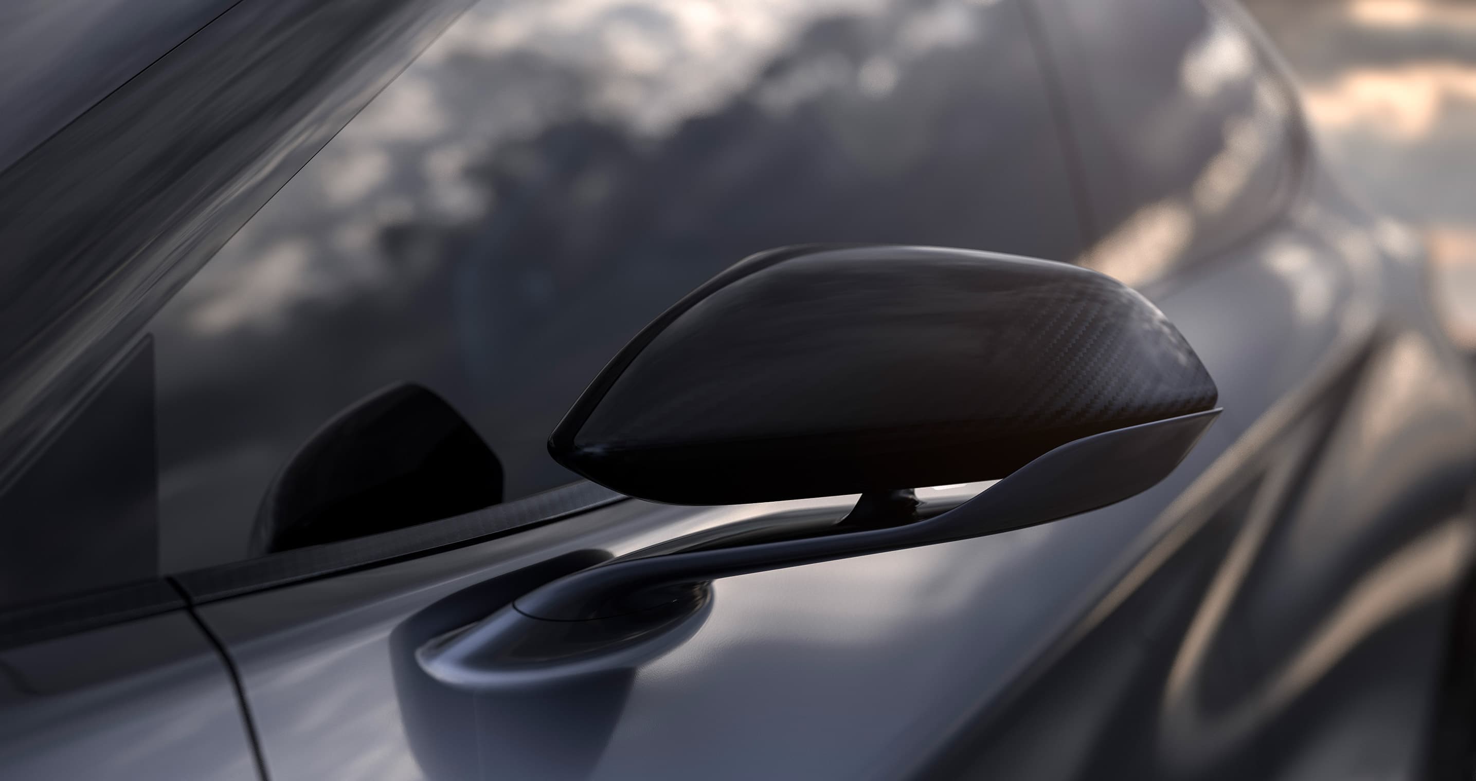CUPRA Tavascan with new rearview side mirror design  