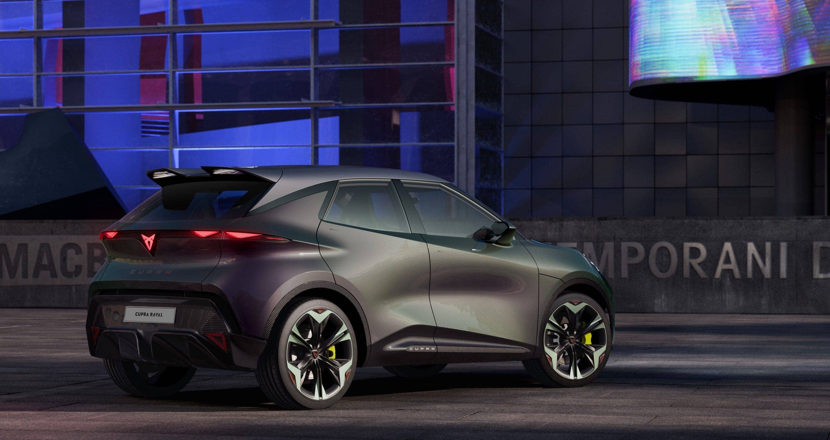 cupra raval rear view