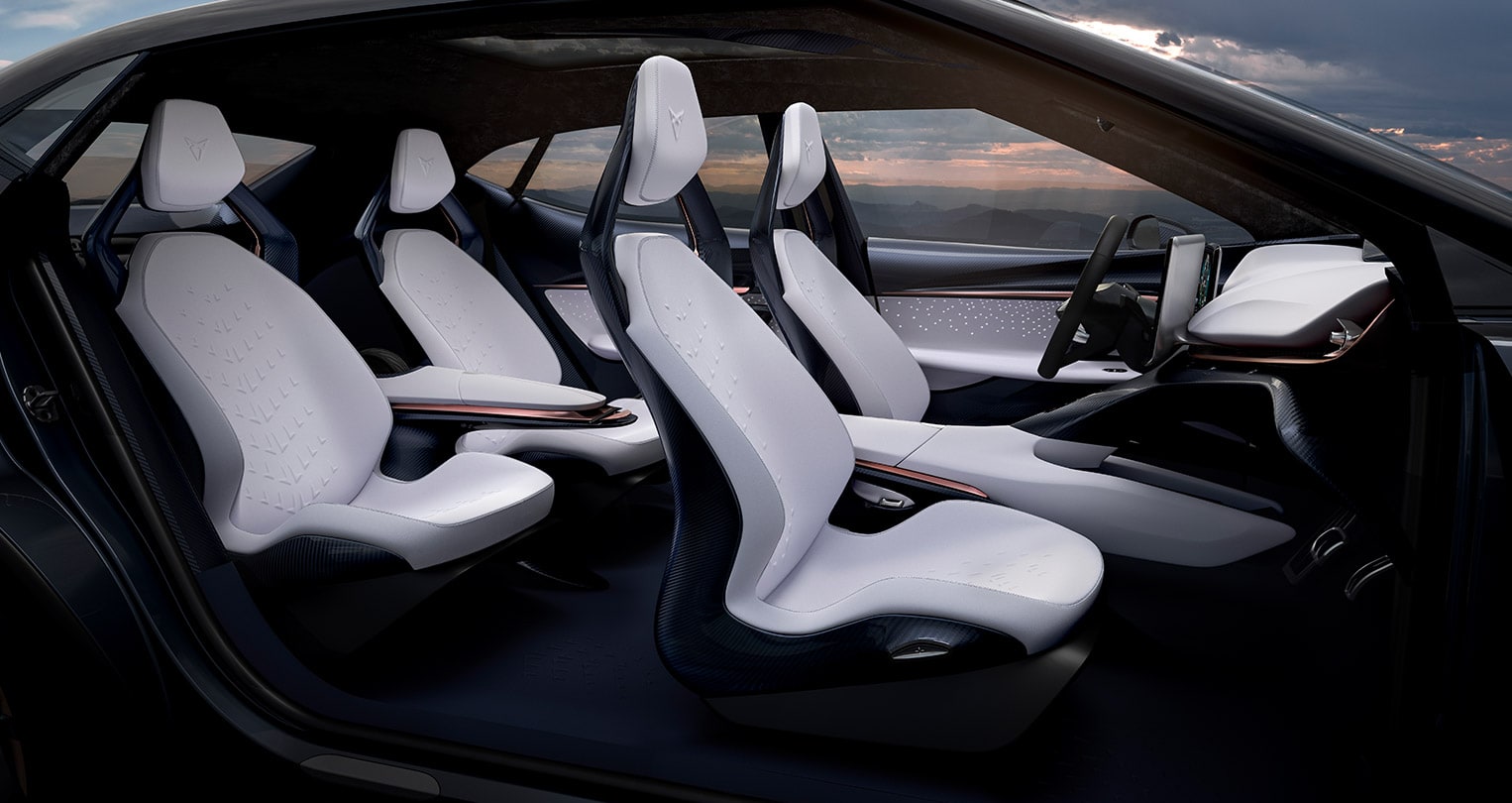 The CUPRA Tavascan concept car becomes a reality