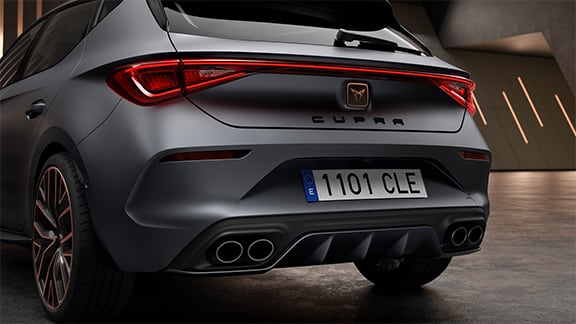 TPE Fußmatten Auto für Cupra Leon e-Hybrid Hatchback, Sportstourer  (03.2020-.) - schwarz Automatten Autoteppiche - Aristar - Guardliner