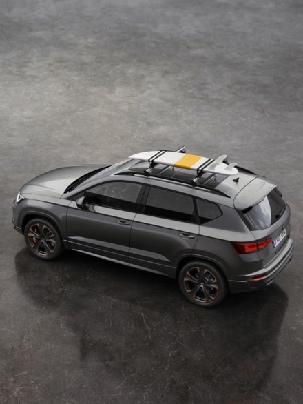 CUPRA Ateca roof with surf rack car accessory