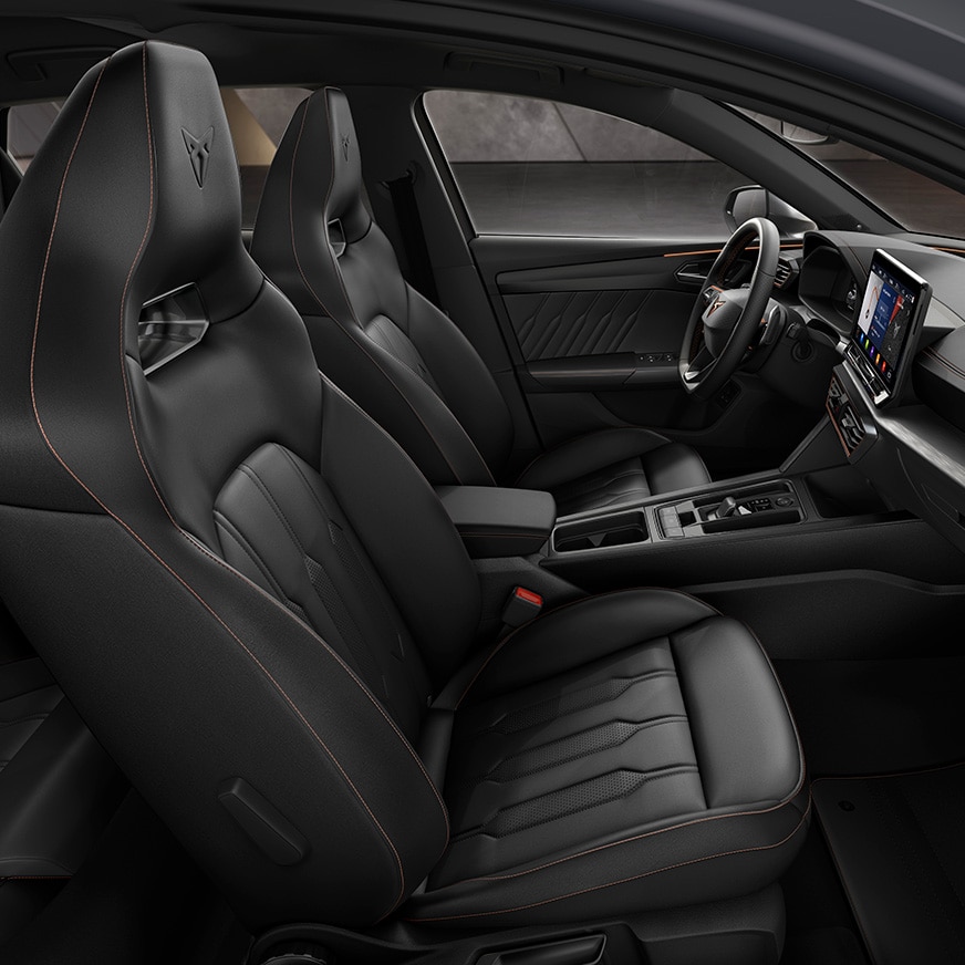 Black Leather Seats | Black Leather Seat Covers | Custom | Katzkin