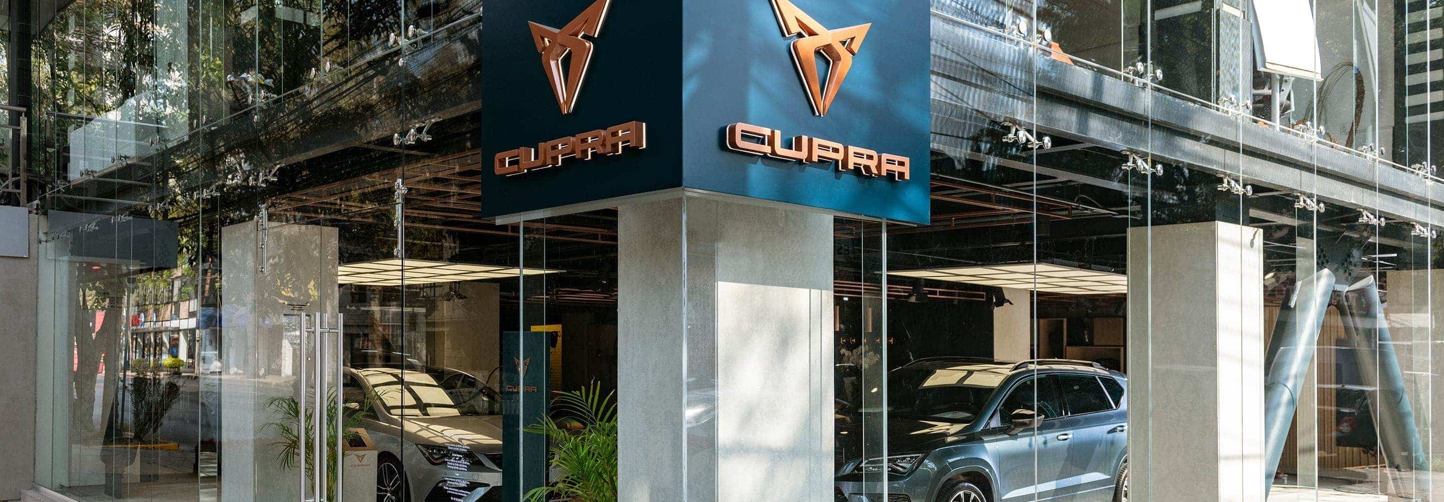 CUPRA Garage México exterior CUPRA experience CUPRA Garage México exterior CUPRA experience