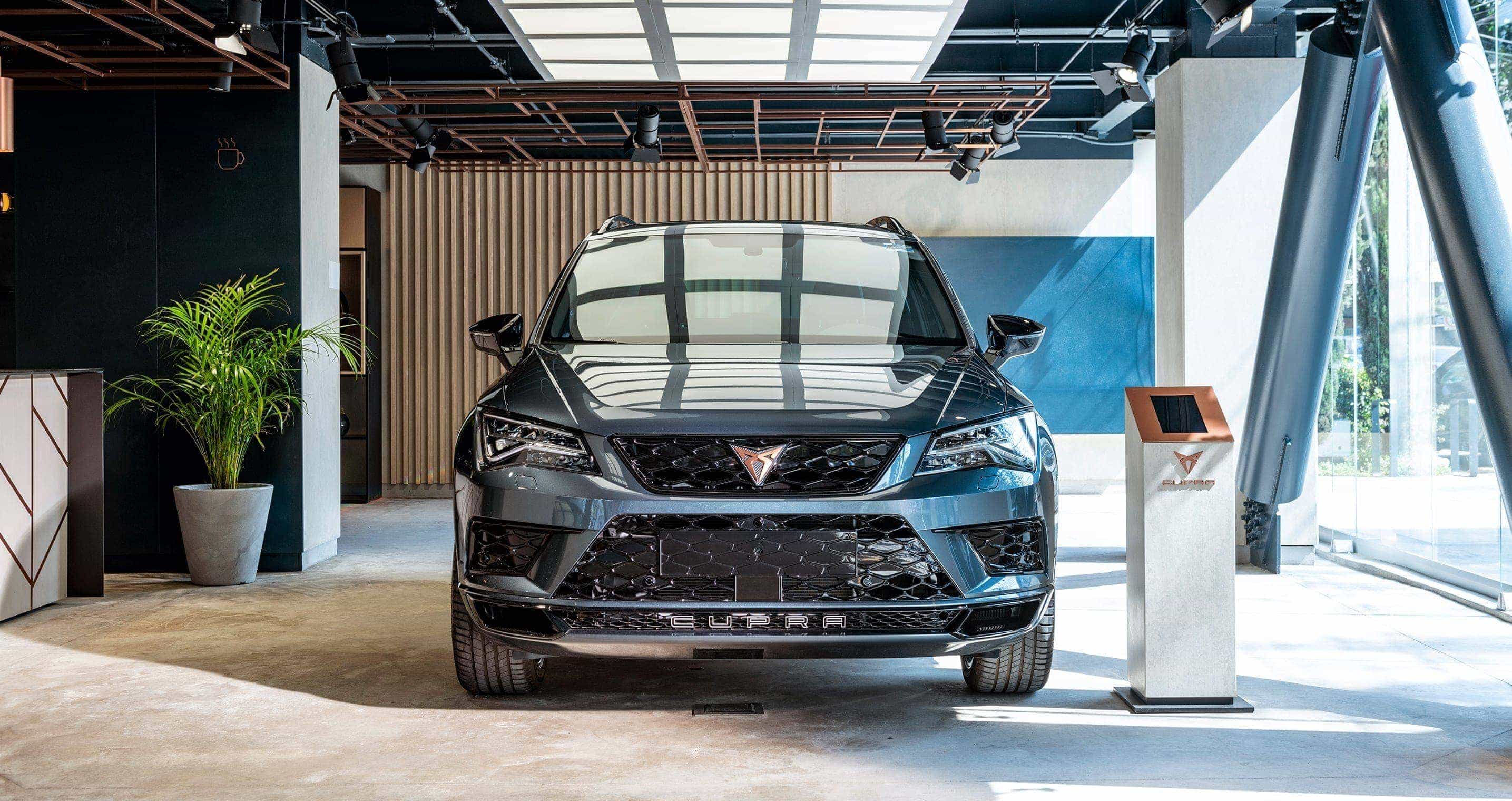 CUPRA garage Mexico interior CUPRA Ateca garage zone CUPRA Experience