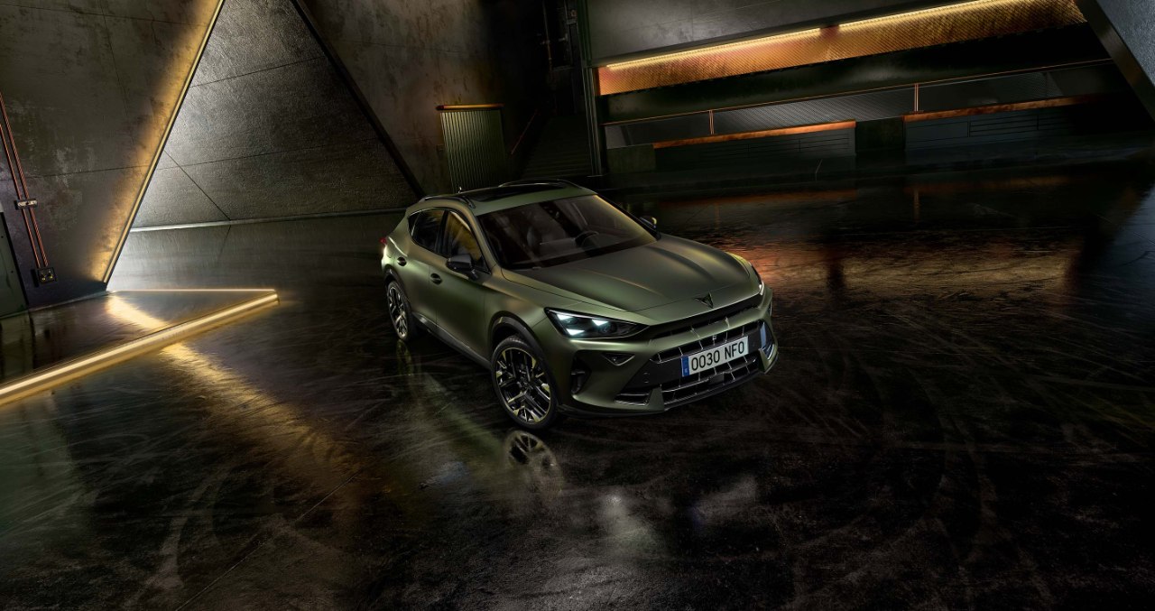 A CUPRA Formentor Tribe Edition parked